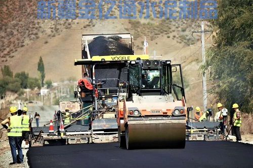 米东大道沥青路面施工